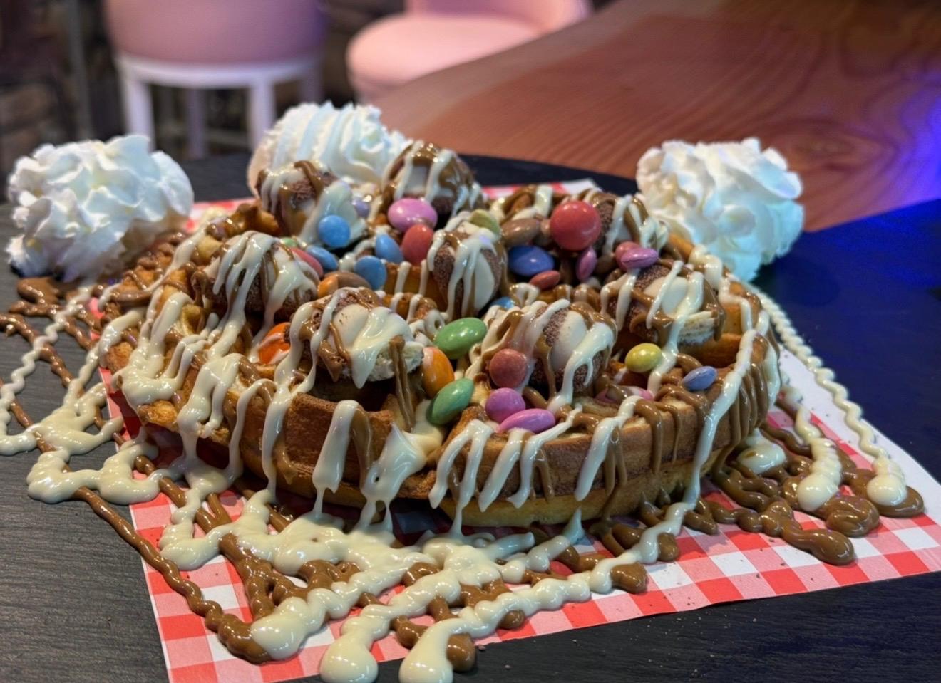 Loaded waffle